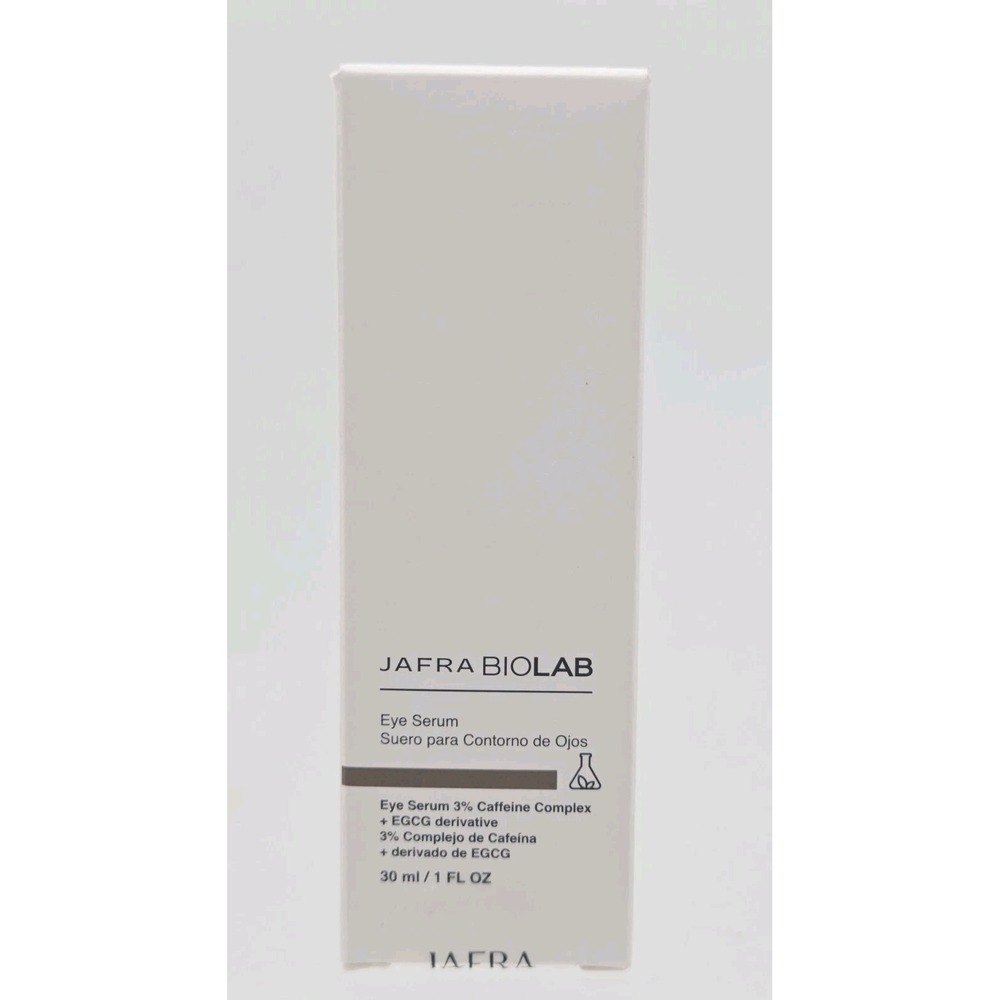 NIB JAFRA BioLab Eye Serum 3% Caffeine Complex + EGCG Derivative 1 FL OZ